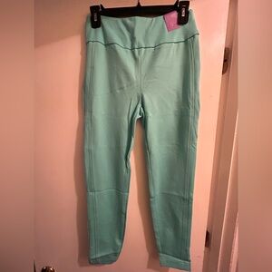 Dear Scarlett New W/Tags Light Teal Slim Fit Pull On Slacks, Size Small